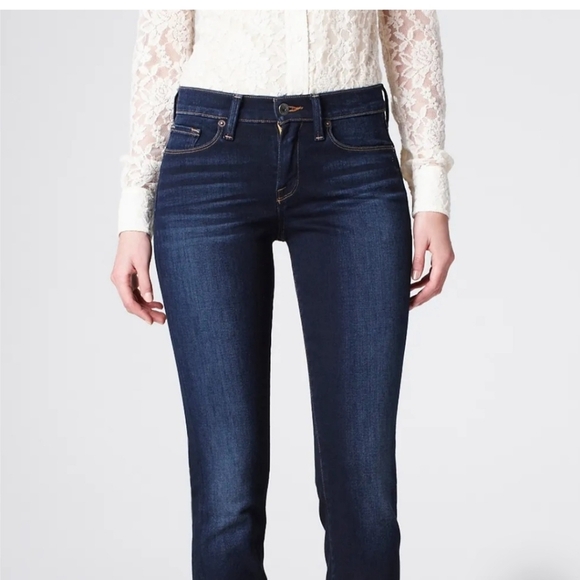 LUCKY BRAND SOFIA STRAIGHT JEANS. RAW HEM. SIZE 8/29. REGULAR. - Picture 1 of 12